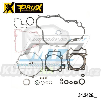 Těsnění kompletní motor (včetně gufer motoru) Yamaha YZF450 / 06-09 + WRF450 / 07-15 + Gas-Gas EC450F / 13-15
