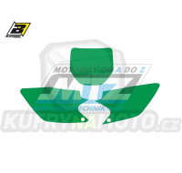 Polepy číslových tabulek (vystřižené) - Kawasaki KXF250 / 06-08 - barva zelená