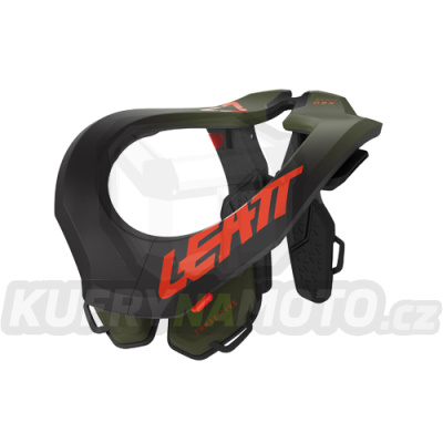 LEATT NECKBRACE chránič krku DBX 3.5 FOREST barva ZELENÁ / ČERNÁ VELIKOSTI L / XL-1020004111-akce