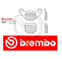 Brzdové destičky Brembo LINHAI PRINCE 50 r.v. Od 06 -  směs S T Přední