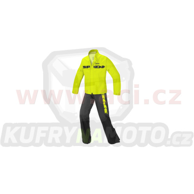 pláštěnka dvoudílná SPORT RAIN KIT, SPIDI (žlutá fluo/černá)