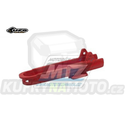Lízátko řetězu Gas-Gas EC125+EC250+EC300 + ECF250+ECF300+ECF450 / 97-17 + Pampera / 02-05 - barva červená