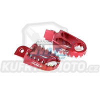Stupačky Racing Alu - Gas-Gas EC125+EC200+EC250+EC300 / 18-20 + XC200+XC250+XC300 - červené
