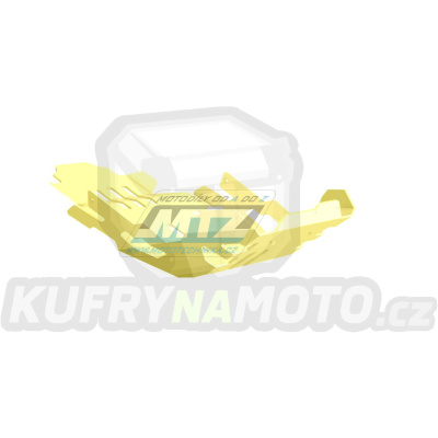 Kryt pod motor hliníkový Dual Sport - Honda XL1000 Varadero / 07-11 - barva žlutá