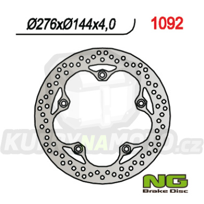 Brzdový kotouč moto NG 1092