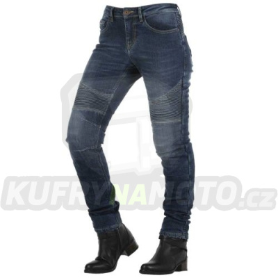 Dámské kevlarové moto kalhoty OVERLAP IMOLA JEANS smalt
