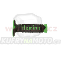 gripy A260 (offroad) délka 120 mm, DOMINO (černo-zelené)
