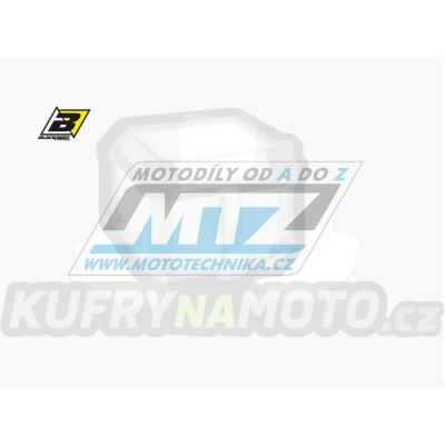 Polepy číslových tabulek (vystřižené) - Yamaha YZF250+YZF450 / 03-05 - barva bílá