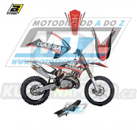 Polepy s potahem sedla (sada polepů a potah sedla Dream) - GasGas EC250+EC300+EC450 / 18-20 - typ polepů Dream4