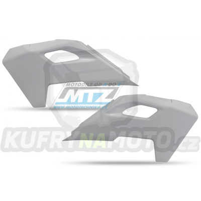 Spojlery Husqvarna TC125+TC250 + FC250+FC350+FC450 / 23-25 + TE150+TE250+TE300 / 24-25 + FE250+FE350+FE450+FE501 / 24-25 - barva šedá (barva OEM 23-24)