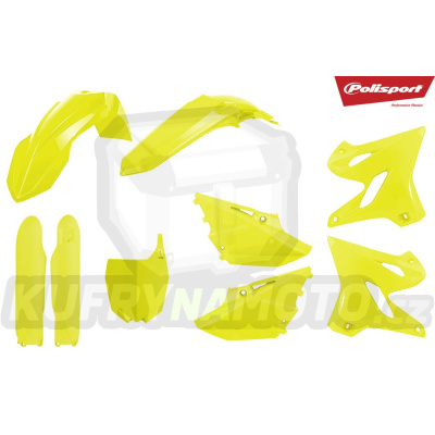 Sada plastů POLISPORT neonově žlutá