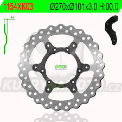 Brzdový kotouč moto NG 1154XBHK03