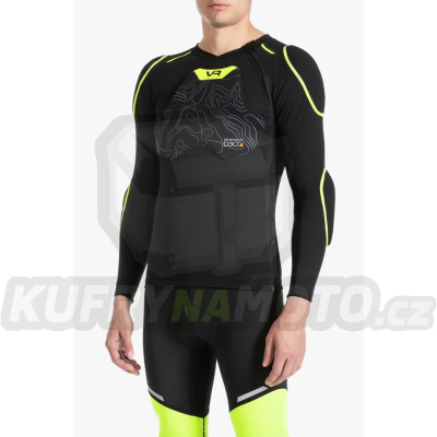 Kompletní chránič VR EQUIPMENT černo/neonově žlutý EQUGUMB02604