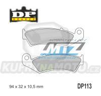 Destičky brzdové DP113 DP Brakes - směs Premium OEM Sinter