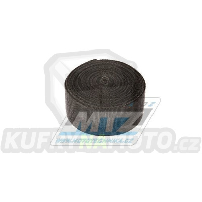 Páska izolační na výfuk 50mm / návin 10m (750°C) - černá