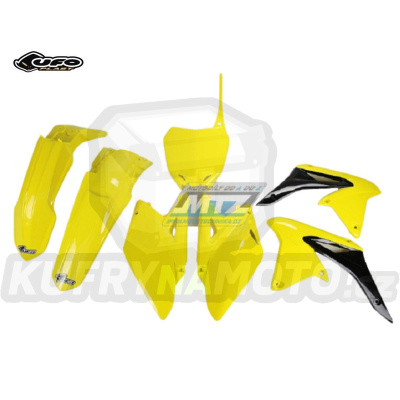 Sada plastů Suzuki RMZ250 / 11-12 - barva žlutá