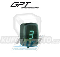 Ukazatel zařazené rychlosti digitální GPT EVO1 - zelený - VÝPRODEJ (prasklina zadního krytu)