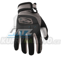 Rukavice motokros PROGRIP 4010-187 - černo-šedé - velikost XXL