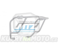 Padací rám Dual Sport Crash Bar horní - Husqvarna Norden 901 / 22-24 + Norden 901 Expedition / 23 - barva stříbrná Ice Polished