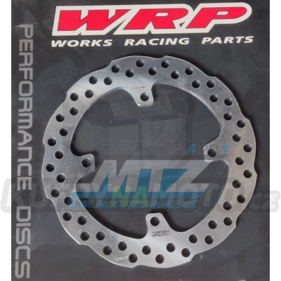 Kotouč brzdový WRP - zubatý desing &quot;Wave&quot; - Suzuki RMZ250 / 07-24 + RMZ450 / 05-24 + RMX450Z / 10-19 + Honda CR125 / 98-01+CR250 / 97-01