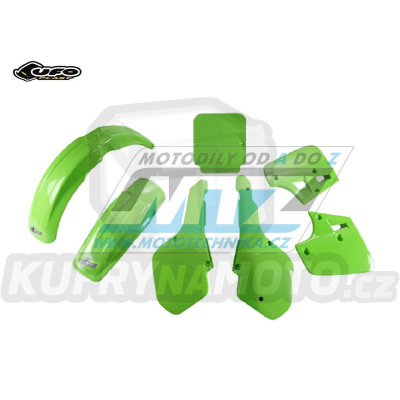 Sada plastů Kawasaki KX250+KX500 / 87 - barva zelená
