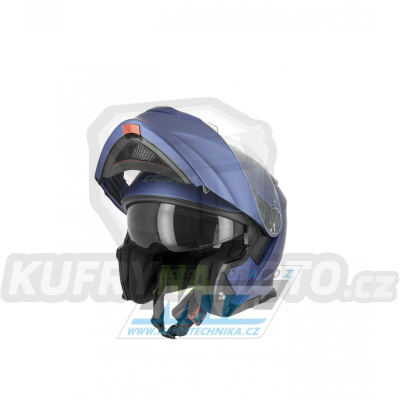 Přilba výklopná Eight S550 DUAL FACE Modulable - modrá - velikost XL