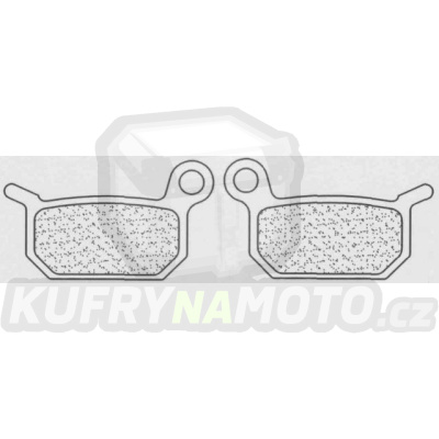 Brzdové destičky CL BRAKES 1078 MX10 (XC7)