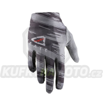 LEATT rukavice DBX 1.0 GRIPR GLOVE SletE barva šedá velikost XL