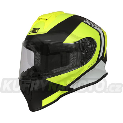 Dětská moto přilba ORIGINE DINAMO KIDS BOLT matná fluo žluto/černá