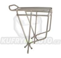 trubkový nosič brašen ALLOY LUGGAGE RACK, OXFORD (stříbrný)