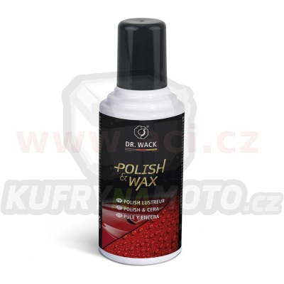 Dr. Wack Polish & Wax: 2v1 leštěnka & vosk (krém) 500 ml