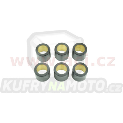 válečky variátoru (průměr 25 x 22,2 mm), váha 28 g, Athena (sada 6 ks)