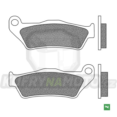 brzdové destičky, NEWFREN (směs ROAD TOURING SINTERED) 2 ks v balení