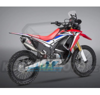Výfuk kompletní (výfukový systém) Yoshimura RS-4 - Honda CRF250L / 17-20 + CRF250 Rally