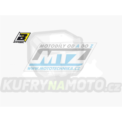 Polepy číslových tabulek (vystřižené) - Honda CR125 / 95-97 + CR250 / 95-96 - barva bílá
