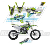 Polepy s potahem sedla (sada polepů a potah sedla Dream) - Kawasaki KX85 / 14-21 - typ polepů Dream4