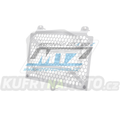 Kryty chladičů ocelové Dual Sport - Benelli TRK702X + TRK702 / 23-24 - barva bílá
