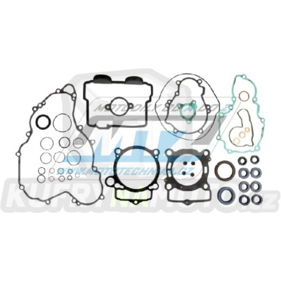 Těsnění kompletní motor (včetně gufer motoru) KTM 350EXCF / 12-16 + Husqvarna FE350 / 14-16