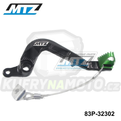 Pedál brzdy Kawasaki KX85 + KX100 / 01-24 - černý