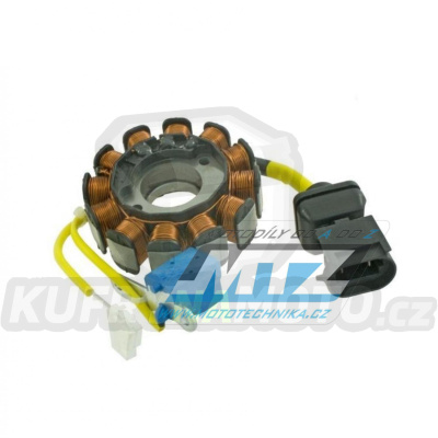 Stator generátoru (alternátor) se snímačem otáček pro skútry Aprilia + Derbi + Gilera + Piaggio