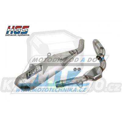 Výfuk kompletní (výfukový systém) HGS - KTM 350SXF / 23-25 + Husqvarna FC350 + Gas-Gas MCF350