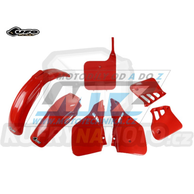 Sada plastů Honda CR125 / 87-88 - barva červená 061