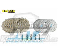 Sada spojkových lamel třecích, ocelových a pružin Hinson - Kawasaki KFX400 / 05-06 + Suzuki LTZ400 / 05-14