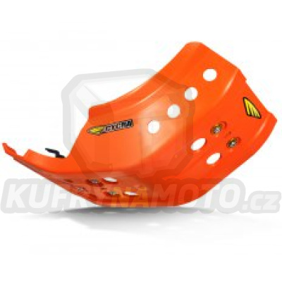 CYCRA kryt pod motor FULL ARMOR SKID PLATE KTM `13-15 SX/EXC 2T barva oranžová - AKCE