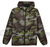 bunda TREQ WINDBRAKER, ALPINESTARS (zelená camo)