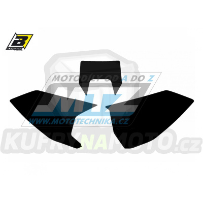Polepy číslových tabulek (vystřižené) - Husqvarna FE+TE / 17-19 - barva černá
