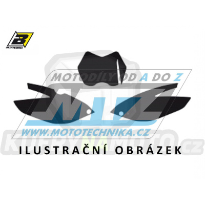 Polepy číslových tabulek (vystřižené) - TM EN450+EN530 4T / 22-23 - barva černá
