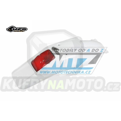 Blatník zadní včetně světla Honda XR250+XR400 / 96-25 - barva bílá