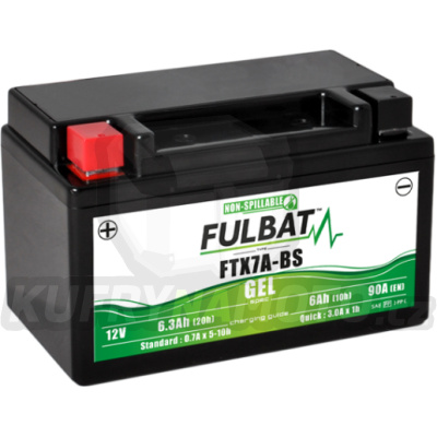 Gelová baterie FULBAT FTX7A-BS GEL (YTX7A-BS GEL)
