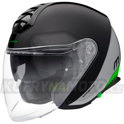 Otevřená přilba SCHUBERTH M1 Gravity Green